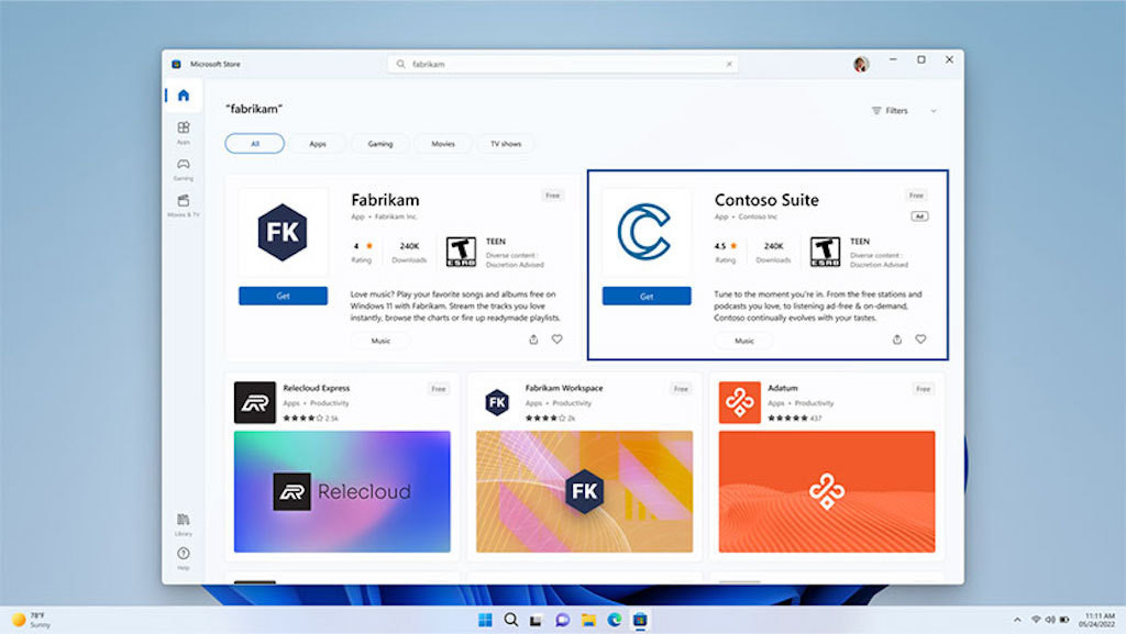 Microsoft Store広告が正式に開始へ、アプリ開発者へ利用を促進