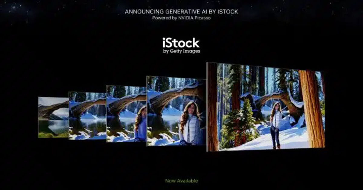 Getty ImagesとNVIDIAが画像生成AIサービス「Generative AI by iStock」