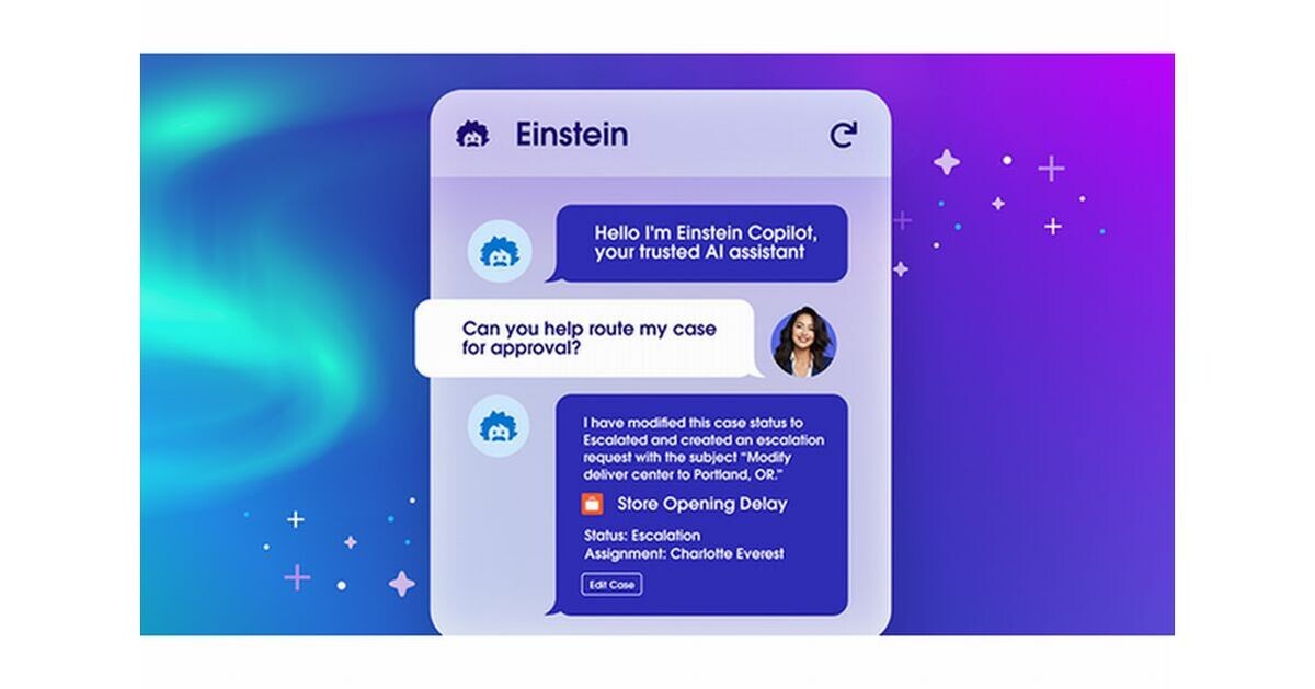 Salesforce、CRM向けの生成AIアシスタント「Einstein Copilot」提供開始